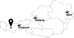 Karte Östereich Tirol